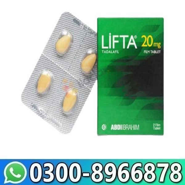 Lifta 20 Mg Tadalafil Film Tablets In Pakistan