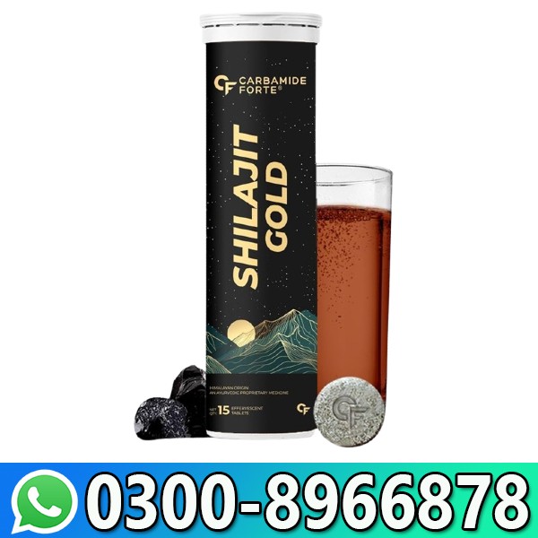 Carbamide Forte Shilajit/Shilajeet Gold Effervescent Tablets In Pakistan