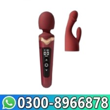 Luxury Liquid Silicone Wand Massager With Heating Mode