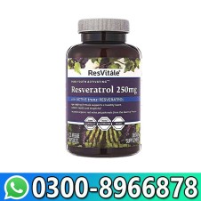 ResVitále Resveratrol 250mg - Pure Youth Activating In Pakistan