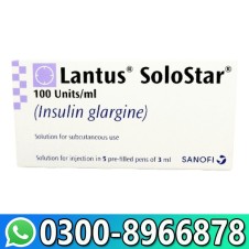 Insulin Solostar In Pakistan