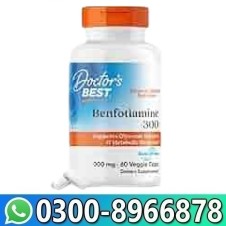 Doctor's Best Benfotiamine with BenfoPure - 300mg In Pakistan
