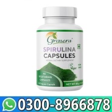 Grenera Spirulina Capsules in Pakistan