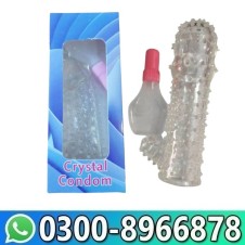 6inch Crystal Condom Washable In Pakistan