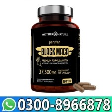 Black Maca Root Capsules Price in Pakistan