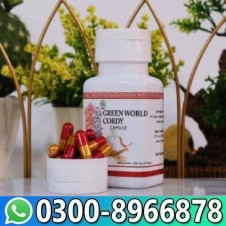 Green World Cordyceps Plus Capsule in Pakistan