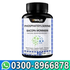 XGOLD Health NeuroBoost Phosphatidylserine & Bacopa Cognitive Support & Mental Clarity in Pakistan