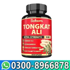 Sotcom Extra Strength 9-In-1 Tongkat Ali Powerful Herbal Blend with Ashwagandha Tribulus & Saw Palmetto in Pakistan