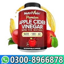 NutriFlair Pure Apple Cider Vinegar 1600mg In Pakistan