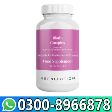 Hey Nutrition Biotin Complex Now in Pakistan