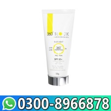 360 Block Sunscreen Gel SPF 50+ in Pakistan