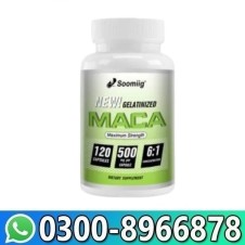 Soomiig Gelatinized Maca Capsules Price In Pakistan
